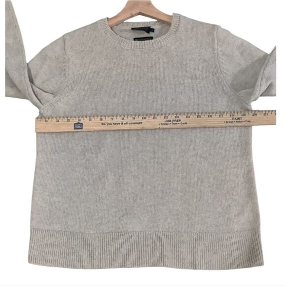 Pendleton Washable 100% Wool Men's Beige Crewneck Sweater Size L - Picture 6 of 8